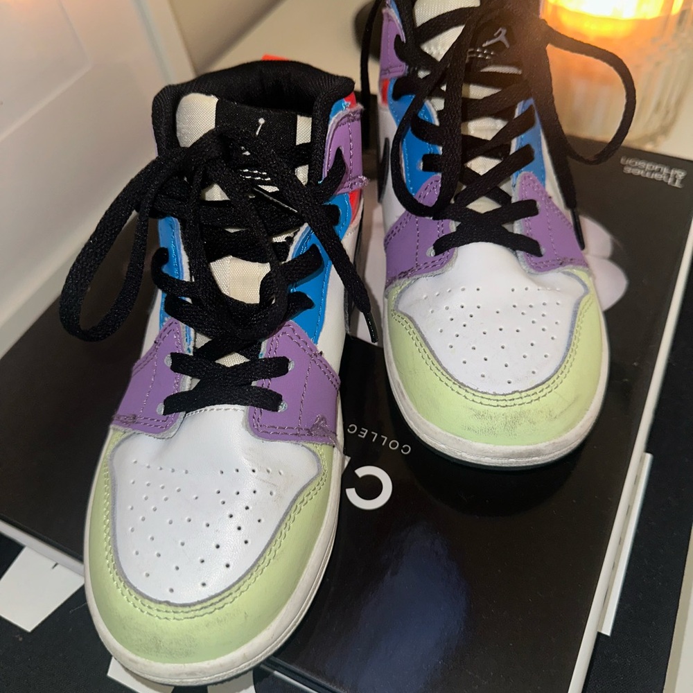 Nike Kids Multicolor High-Top Sneakers